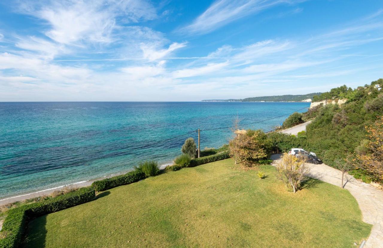 Seagrove, Beachfront Villa In Possidi #Feelslikehome Skála Foúrkas 외부 사진